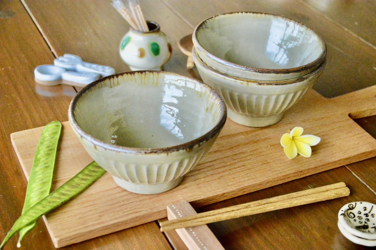 お茶碗　4寸　全3種　工房コキュ